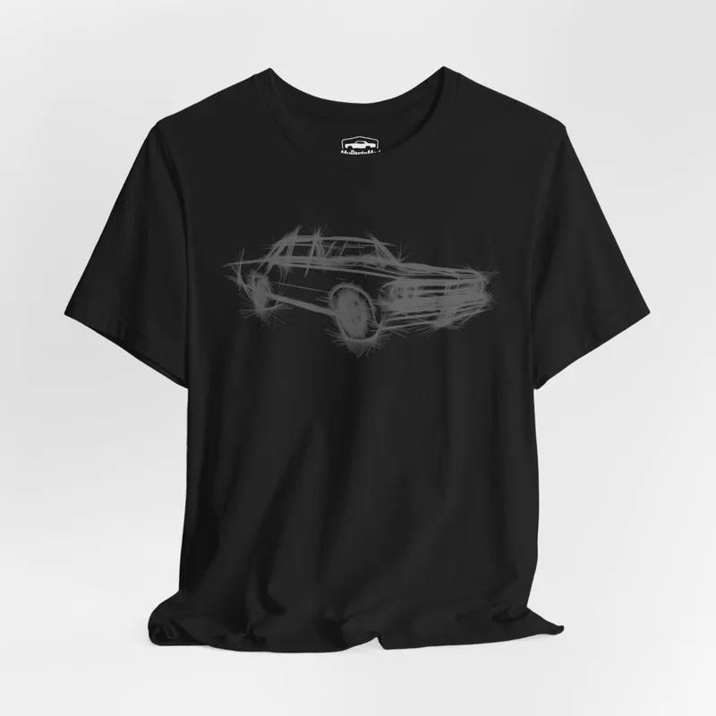 1964 Pontiac GTO Tee, Silvermist Gray, Muscle Car Enthusiast Gift