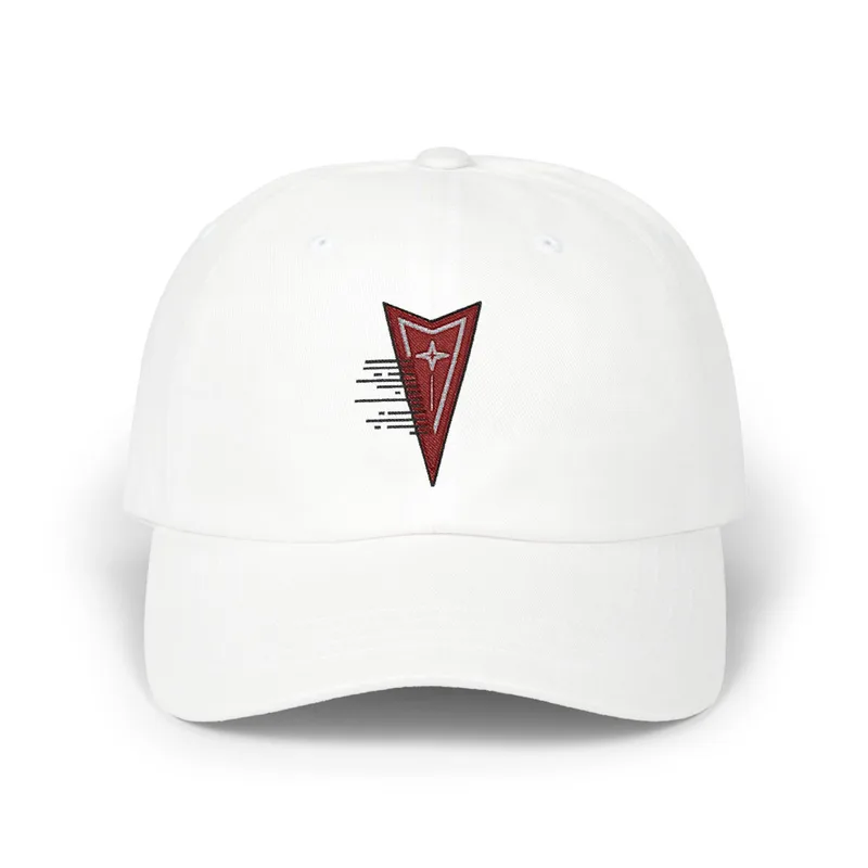 Pontiac Arrowhead Dad Hat β Retro Muscle Car Logo Vintage Auto Cap