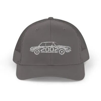1974 BMW 2002 Calligram Snapback Trucker Cap