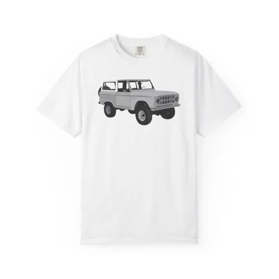 1964 Ford Bronco Monochrome T-Shirt | Classic Vintage Truck Tee
