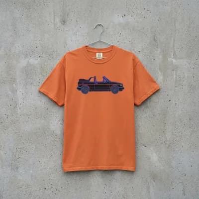 1989 VW Cabriolet Karmann Edition Premium T-Shirt | Awesome 80s Collection