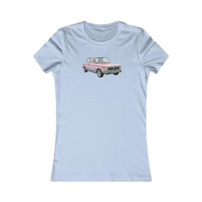 1972 BMW 2002 Classic Car Women's Tee | Vintage Automobile Shirt