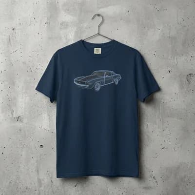 1967 Shelby GT500 Premium T-shirt | Neon Collection