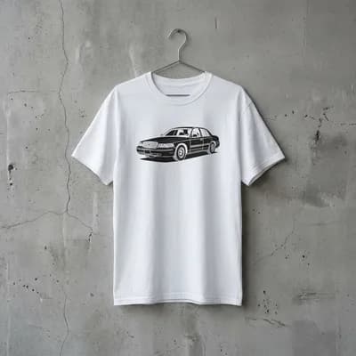 2003 Ford Crown Victoria P71 Premium T-Shirt | Police Cruiser Retro Car Shirt